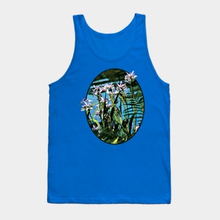 Irises by the Lake Tank Top